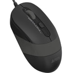 A4 Tech FM10 Gri Optik Kablolu Mouse - 1600 DPI, USB Kablolu, Ergonomik Tasarım, Ofis ve Ev Kullanımı için İdeal