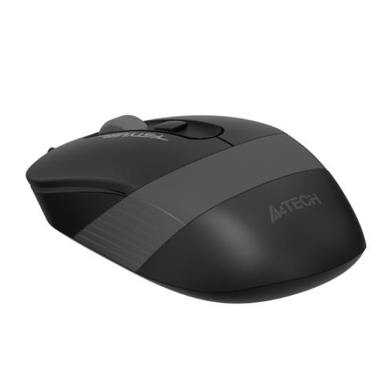 A4 Tech FM10 Gri Optik Kablolu Mouse - 1600 DPI, USB Kablolu, Ergonomik Tasarım, Ofis ve Ev Kullanımı için İdeal