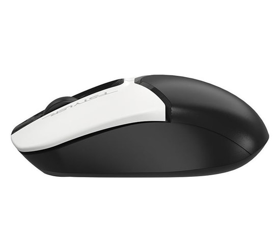 A4 Tech FG12S Panda Sessiz Kablosuz Siyah Beyaz Optik Mouse - Nano Alıcı, 1200 DPI, 12 Ay Pil Ömrü, Ergonomik Tasarım