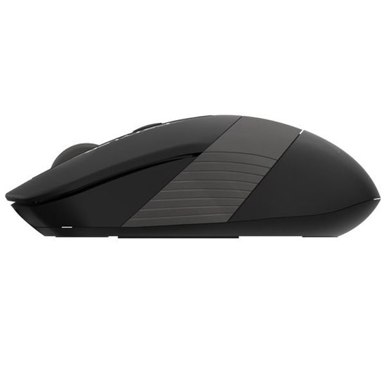 A4 Tech FG10S Siyah Gri Kablosuz Nano Optik Mouse - 2000 DPI, Sessiz Tıklama, Ergonomik Tasarım, AA Pil, 125Hz Raporlama
