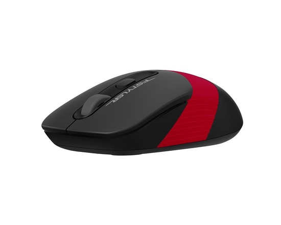 A4 Tech FG10 Kırmızı Kablosuz Optik Mouse - 2000 DPI, USB Nano Alıcı, 15 Metre Çekim Mesafesi, Ergonomik Tasarım