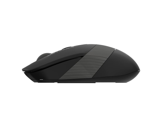A4 Tech Fstyler FG10 Siyah Gri 2.4G Nano Kablosuz Optik Mouse - 1000/1600/2000 DPI, 5 Milyon Tıklama, 3 Yıl Pil Ömrü