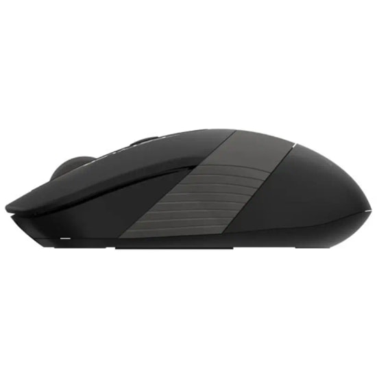 A4 Tech Fstyler FG10 Siyah Gri 2.4G Nano Kablosuz Optik Mouse - 1000/1600/2000 DPI, 5 Milyon Tıklama, 3 Yıl Pil Ömrü