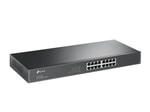 TP-Link TL-SG1016 16 Port Gigabit Switch - 10/100/1000Mbps, Rack Tipi, Tak & Çalıştır, Metal Kasa, QoS Desteği