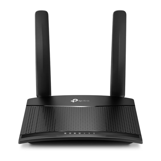 Tp-Link TL-MR100 4G LTE Router - 2.4 GHz 300Mbps WiFi 4, SIM Kartlı, 2 Anten, 1 100Mbs LAN, Kolay Kurulum, QoS Desteği