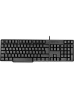 Everest KB-517U Q Siyah USB Kablolu Standart Türkçe Q Klavye (KB517U) - Ayarlanabilir Yükseklik, 10 Milyon Tuş Ömrü