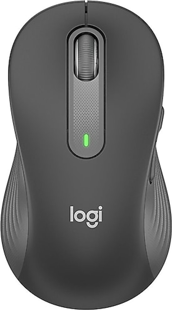 Logitech M650 Signature Siyah Kablosuz Mouse (910-006274) - Bluetooth, 4000 DPI, 5 Tuşlu, Kurumsal Seri, SmartWheel