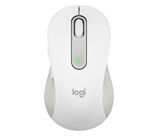 Logitech M650 L Beyaz Kablosuz Optik Mouse (910-006238) - 4000 DPI, Büyük Boy Ergonomik Tasarım, SmartWheel