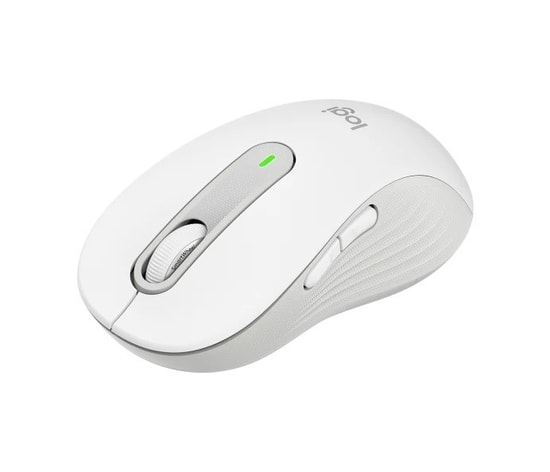 Logitech M650 L Beyaz Kablosuz Optik Mouse (910-006238) - 4000 DPI, Büyük Boy Ergonomik Tasarım, SmartWheel