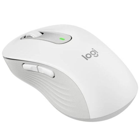 Logitech M650 L Beyaz Kablosuz Optik Mouse (910-006238) - 4000 DPI, Büyük Boy Ergonomik Tasarım, SmartWheel