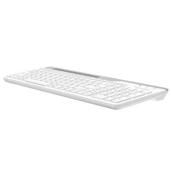 A4 Tech Fstyler FBK25-B Kablosuz Beyaz Bluetooth Multimedya Klavye - Türkçe Q Düzen, Çift Bağlantı, Pil Göstergesi