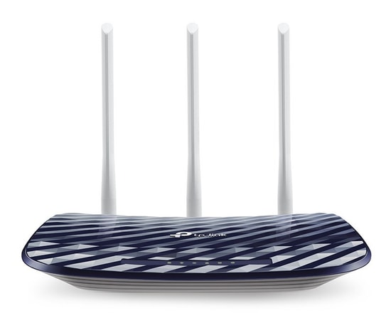 TP-LINK Archer C20 AC750 Çift Bant Router: 433Mbps 5GHz, 300Mbps 2.4GHz, 3 Anten ile Güçlü Wi-Fi, Kolay Kurulum
