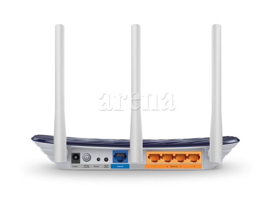 TP-LINK Archer C20 AC750 Çift Bant Router: 433Mbps 5GHz, 300Mbps 2.4GHz, 3 Anten ile Güçlü Wi-Fi, Kolay Kurulum