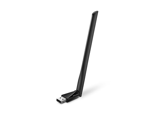 TP-Link Mercusys MU6H AC650 650Mbps Dual Band USB Ağ Adaptörü - WiFi 5, 5dBi Harici Anten, 2.4/5 GHz, Tak Çalıştır