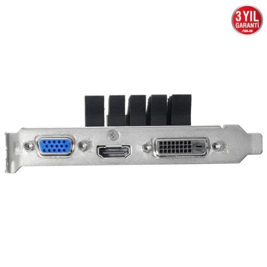 Asus GeForce GT 730 SL 2GB GDDR5 Low Profile Ekran Kartı (GT730-SL-2GD5-BRK) - VGA, DVI, HDMI, 64Bit, Sessiz Soğutma