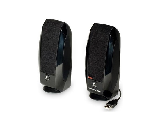 Logitech S150 Siyah USB Kablolu Stereo 1+1 Hoparlör (980-000029) - 2.4W RMS, LED Işıklı Gösterge, Sessize Alma Tuşu