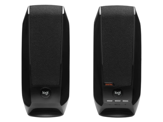 Logitech S150 Siyah USB Kablolu Stereo 1+1 Hoparlör (980-000029) - 2.4W RMS, LED Işıklı Gösterge, Sessize Alma Tuşu