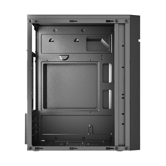 Frisby FC-2715B 300W Mini Tower Siyah Micro ATX Bilgisayar Kasası - 2xUSB 2.0, Mikrofon & Ses Girişli, 3xSSD, 2xHDD Yuva