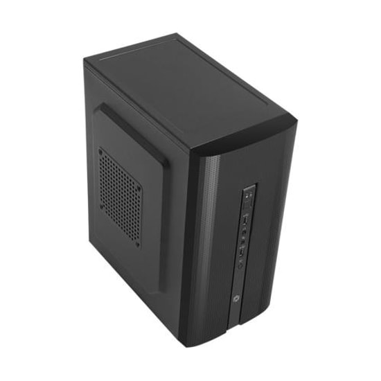 Frisby FC-2710B 300W Mini Tower Micro ATX Kasa - 2xUSB, Mikrofon Girişli, 1x120mm Fam, 2x3.5" HDD, 3x2.5" SSD Yuva