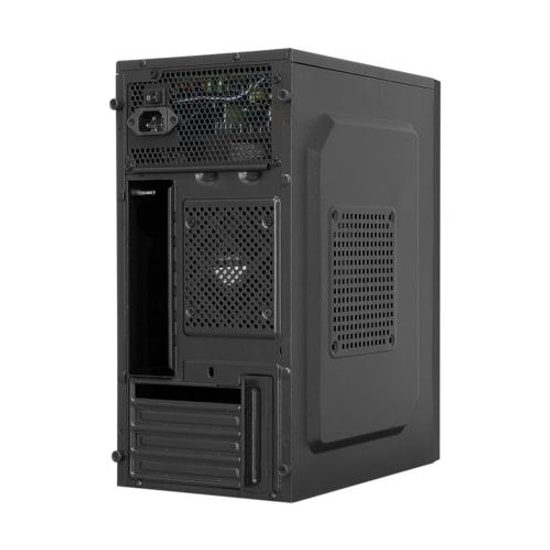 Frisby FC-2710B 300W Mini Tower Micro ATX Kasa - 2xUSB, Mikrofon Girişli, 1x120mm Fam, 2x3.5" HDD, 3x2.5" SSD Yuva