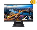 Philips 21.5" 222B1TC/00 Full HD IPS Dokunmatik Monitör: 4ms, 75Hz, Hoparlörlü, VGA, HDMI, DP, USB 3.2, VESA, Siyah