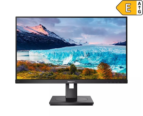 Philips 272S1AE/00 27" Full HD IPS Siyah Monitör: 1920x1080, 75Hz, 4ms, HDMI, DP, 250nits, 4W Hoparlör, Adaptive-Sync