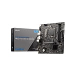 MSI PRO H610M-G DDR4 Anakart - LGA1700, DDR4 3200MHz, PCIe Gen 4.0, M.2, HDMI, DP, VGA, USB 3.2, 1G LAN, Micro ATX