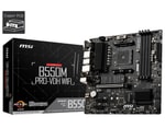 MSI B550M PRO-VDH WIFI Anakart: AM4, DDR4 4400MHz (OC), Çift M.2, VGA, HDMI, DP, USB 3.2, Wi-Fi 5, 1G LAN, Micro ATX