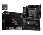 MSI B550-A Pro Anakart: AMD Ryzen AM4, DDR4 4400MHz(OC), PCIe Gen4x4, HDMI, DisplayPort, USB 3.2, Realtek Ses, ATX