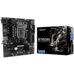 Biostar B760MX2-E LGA1700 DDR4 Micro ATX Anakart - Intel B760, 4400MHz(OC), 64GB, M.2, HDMI, VGA, USB 3.2, 4K2K