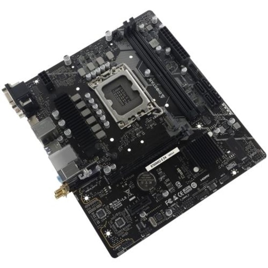 Biostar B760MX2-E LGA1700 DDR4 Micro ATX Anakart - Intel B760, 4400MHz(OC), 64GB, M.2, HDMI, VGA, USB 3.2, 4K2K