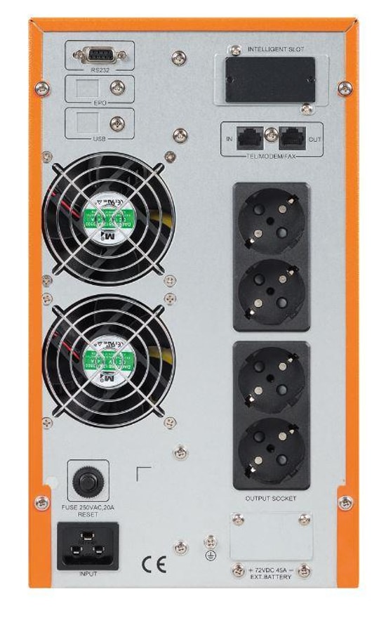 Makelsan Powerpack Se 2KVA Online UPS (MU02000N11EAV06) - 1f/1f, 4x9Ah Akü, 5-10 dk, Kesintisiz Güç Kaynağı