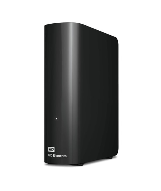 WD Elements 12TB 3.5" USB 3.0 Harici Harddisk (WDBWLG0120HBK-EESN) - 5400 RPM, Masaüstü Depolama Çözümü, Siyah