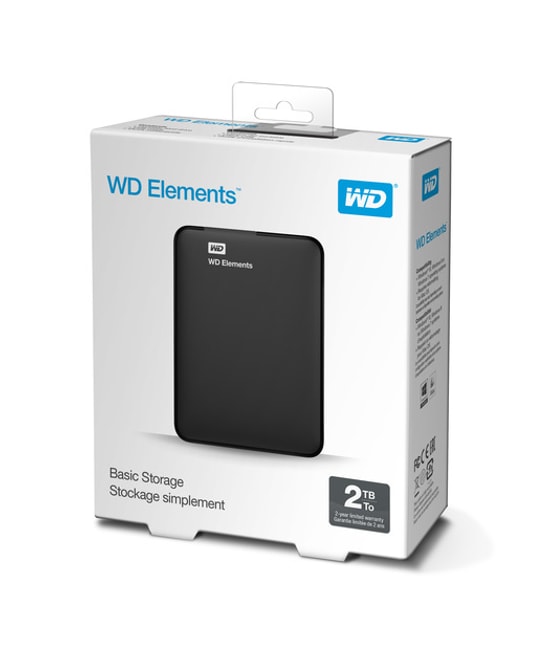 Wd 2.5 2Tb Elements Siyah Usb3.0 WDBU6Y0020BBK-WESN 2.5 Inch Harici Hdd