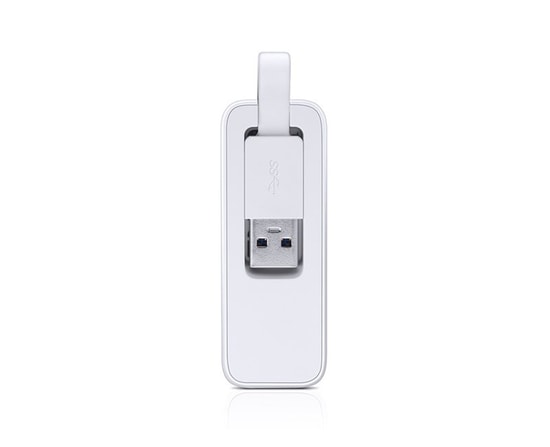 TP-LINK UE300 USB 3.0 Gigabit Ethernet Ağ Adaptörü: 10/100/1000Mbps, Ultra Hızlı ve Taşınabilir Ağ Çözümü (Beyaz)