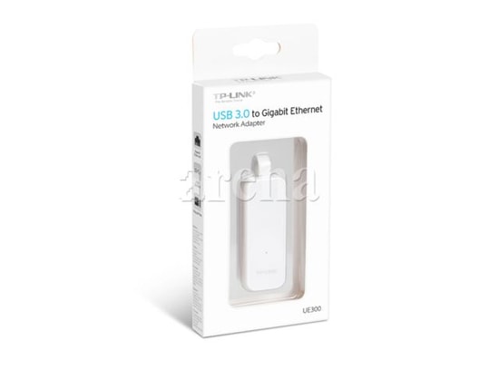 TP-LINK UE300 USB 3.0 Gigabit Ethernet Ağ Adaptörü: 10/100/1000Mbps, Ultra Hızlı ve Taşınabilir Ağ Çözümü (Beyaz)