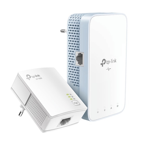 TP-Link TL-WPA7517 KIT AV1000 AC750 Mbps Wi-Fi Powerline Adaptör - Gigabit Ethernet, 300 Metre Menzil, Tak Çalıştır