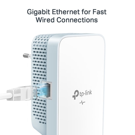 TP-Link TL-WPA7517 KIT AV1000 AC750 Mbps Wi-Fi Powerline Adaptör - Gigabit Ethernet, 300 Metre Menzil, Tak Çalıştır