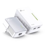 TP-Link TL-WPA4220KIT AV600 WiFi Powerline Adaptör Kiti - 600Mbps, 300M Menzil, 2xLAN Port, Wi-Fi Klonlama