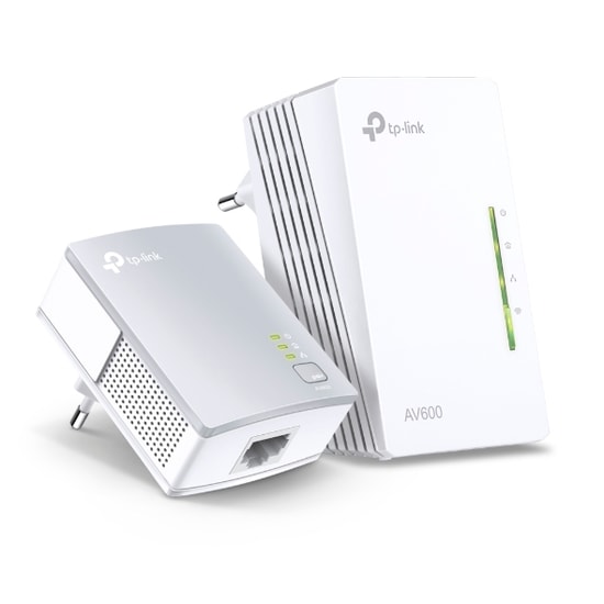 TP-Link TL-WPA4220KIT AV600 WiFi Powerline Adaptör Kiti - 600Mbps, 300M Menzil, 2xLAN Port, Wi-Fi Klonlama