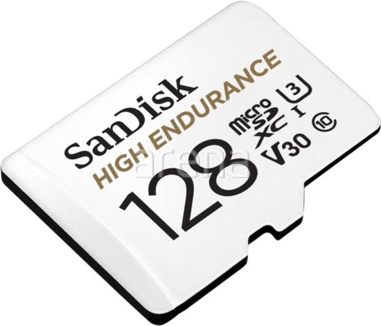 SanDisk 128GB High Endurance microSDXC Hafıza Kartı + SD Adaptör (SDSQQNR-128G-GN6IA) - 100/40MB/s, UHS-I, Class 10