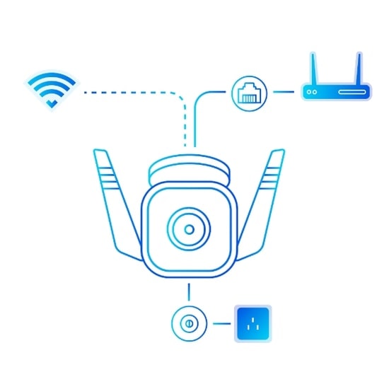 TP-Link Tapo C310 3MP 2K Dış Mekan Wi-Fi Güvenlik Kamerası - 30m Gece Görüşü, IP66 Suya Dayanıklı, İki Yönlü Ses
