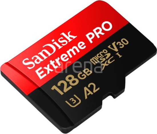 SanDisk Extreme Pro 128GB MicroSDXC UHS-I Hafıza Kartı (SDSQXCD-128G-GN6MA) - 200MB/s Okuma, 90MB/s Yazma, A2, V30