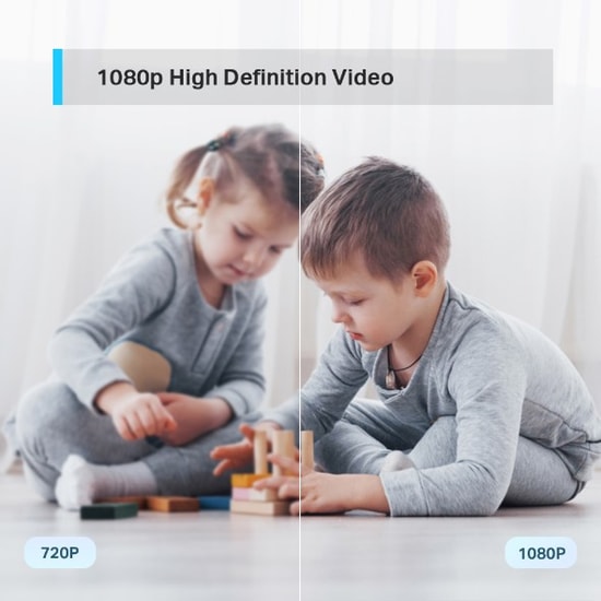 Tp-Link Tapo C200 2mp 4mm Lens 20 Metre Ir H264 Pan&Tilt Çift Yönlü Konuşma Ses Ve Işik Alarm Wi-Fi Bebek Kamer Ip Kamer
