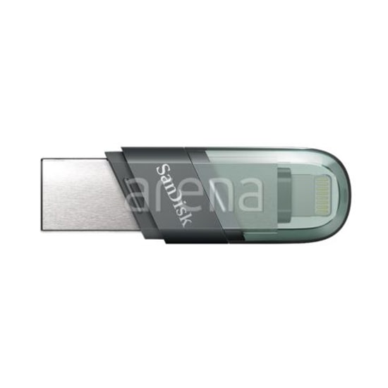 SanDisk iXpand Flash Drive 64GB USB Bellek (SDIX90N-064G-GN6NN) - Lightning ve USB Type-A Arayüz, 64 GB Depolama
