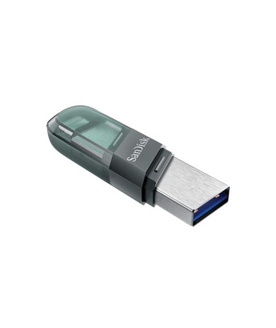 SanDisk iXpand Flash Drive 64GB USB Bellek (SDIX90N-064G-GN6NN) - Lightning ve USB Type-A Arayüz, 64 GB Depolama