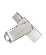 SanDisk Ultra Dual Drive Luxe SDDDC4-128G-G46 128GB USB Type-C Flash Bellek - 3.1 Gen 1, Metal Tasarım, 128 GB Kapasite