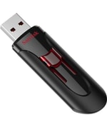 SanDisk Cruzer Glide 16GB USB 3.0 Flash Bellek (SDCZ600-016G-G35) - Siyah, Kızaklı Tasarım, Şifre Korumalı, NAND