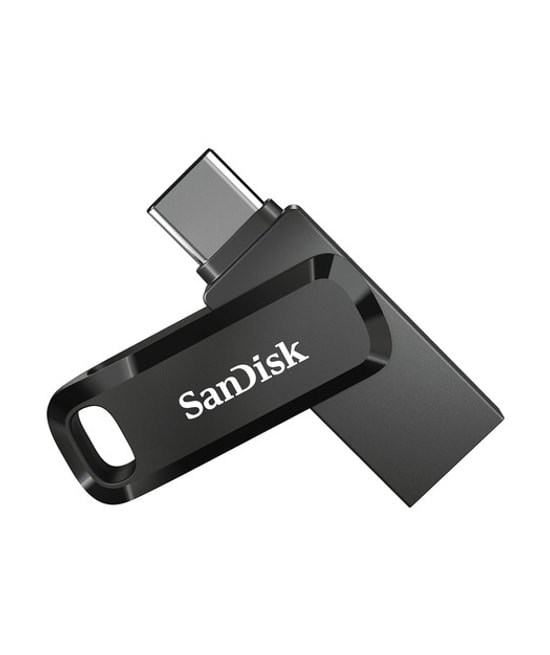 Sandisk Ultra Dual Drive Go 32GB USB Type-C Flash Bellek (SDDDC3-032G-G46) - 150MB/s Okuma, Çift Bağlantılı, Siyah