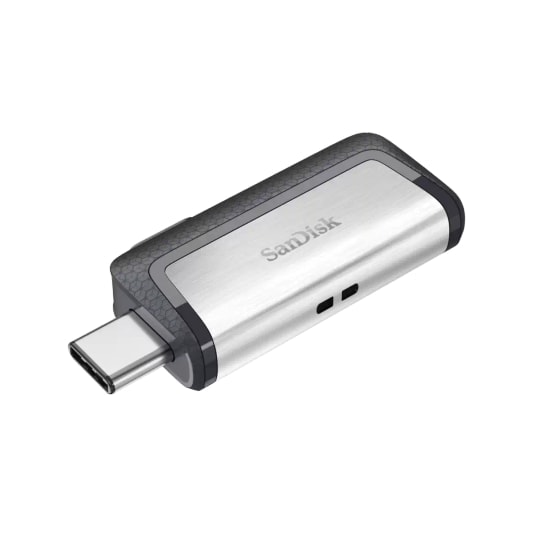 SanDisk Ultra Dual Drive SDDDC2-128G-G46 128GB USB Type-C Flash Bellek - 150MB/s Okuma Hızı, USB 3.1, Çift Yönlü